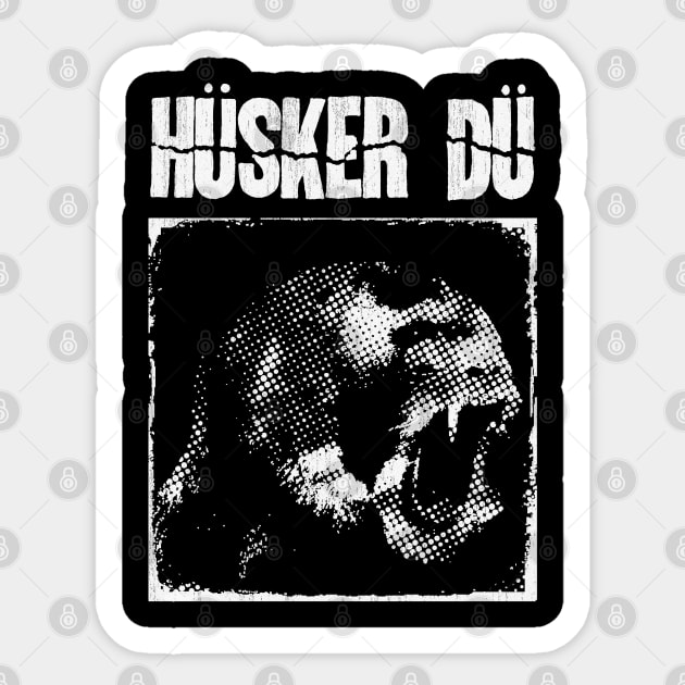 Husker Du Fanart Sticker by Wave Of Mutilation